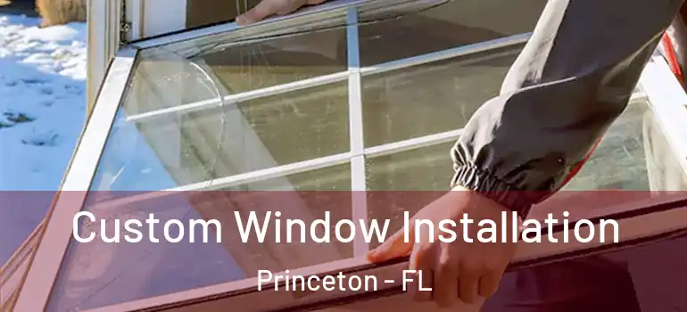  Custom Window Installation Princeton - FL
