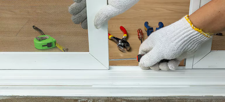 Installing Garage Door Rails in Princeton, FL