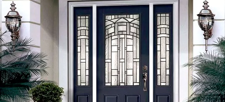 Stained Glass Door Panels in Princeton, FL