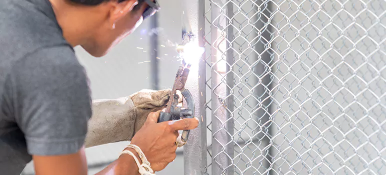 Commercial Mesh Door Repair in Princeton, FL