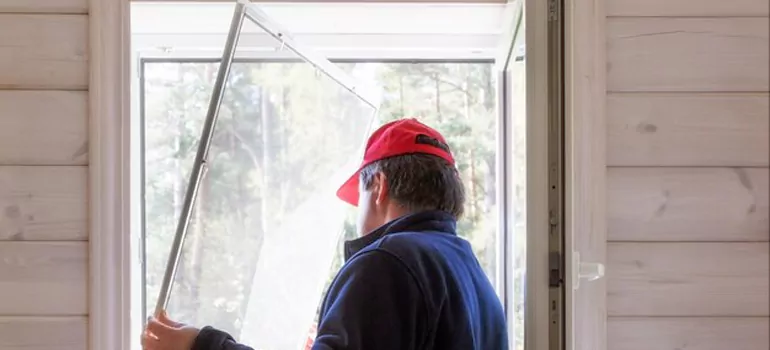 Expandable Window Screen Installation in Princeton, FL
