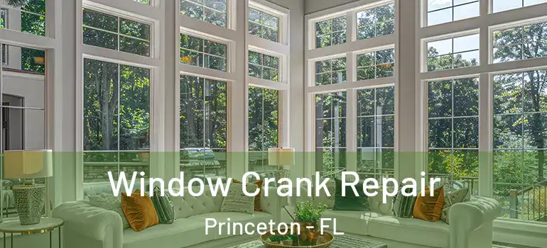  Window Crank Repair Princeton - FL